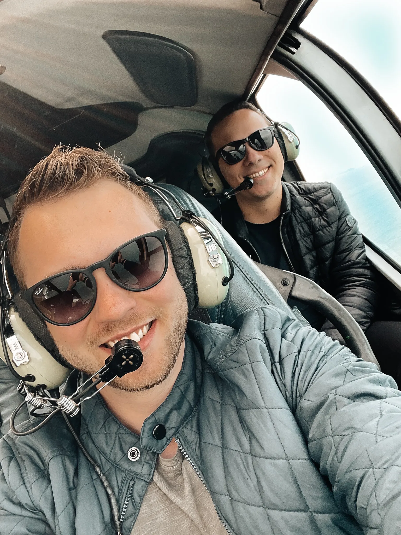 Helicopter in Rio
