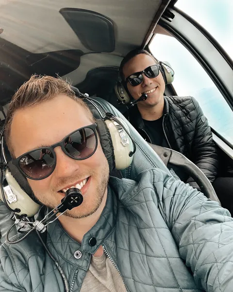 Helicopter in Rio