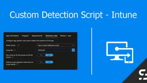 Custom detection Script Intune