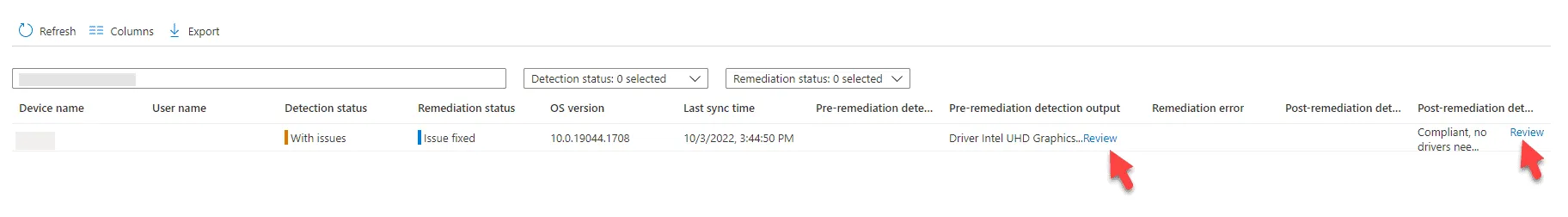 Proactive Remediations, Review