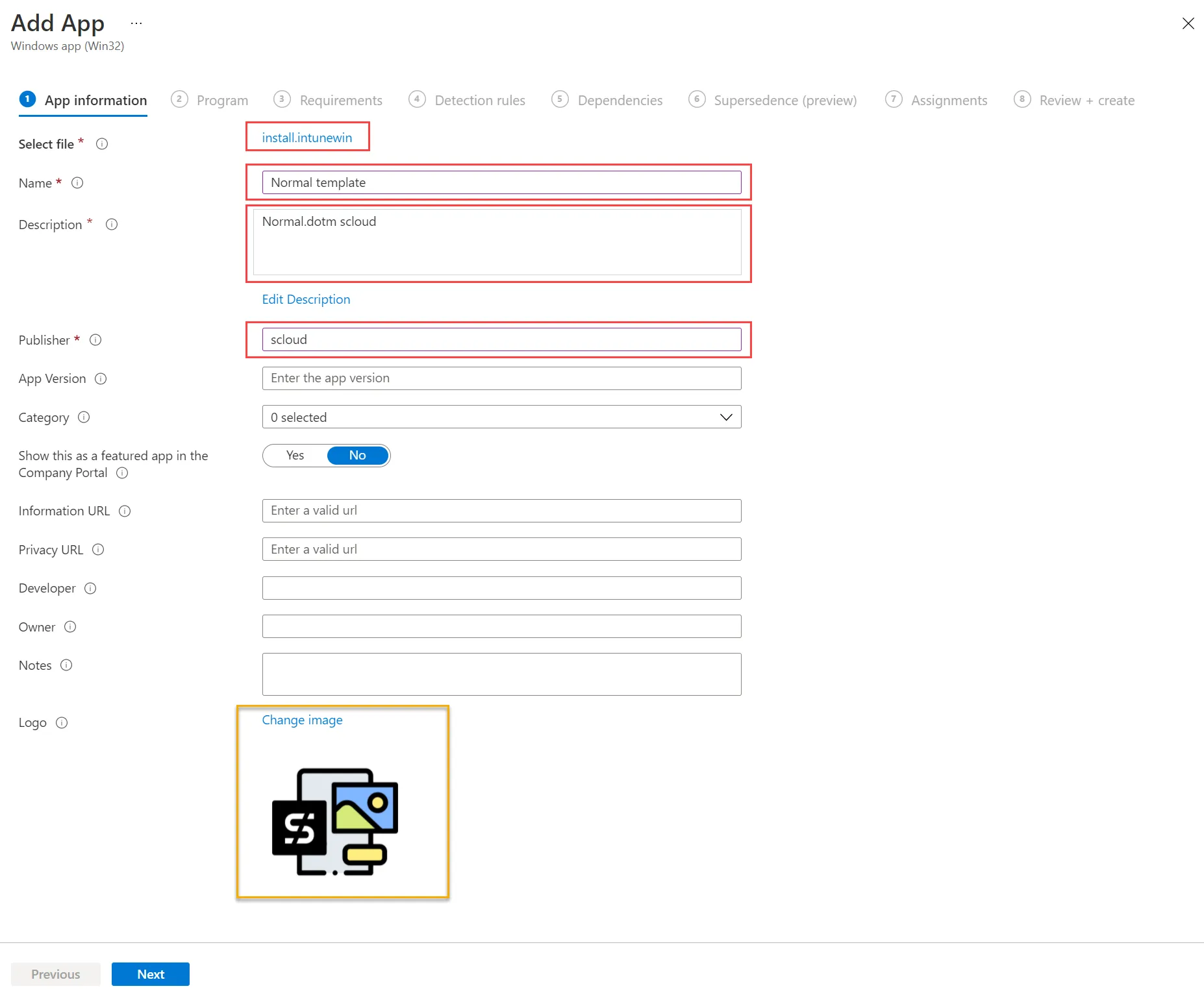 Intune App Normal.dotm