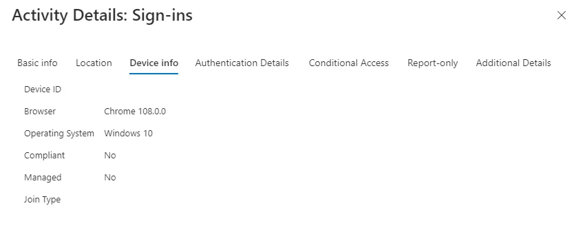 Sign-in, Google Chrome, no SSO
