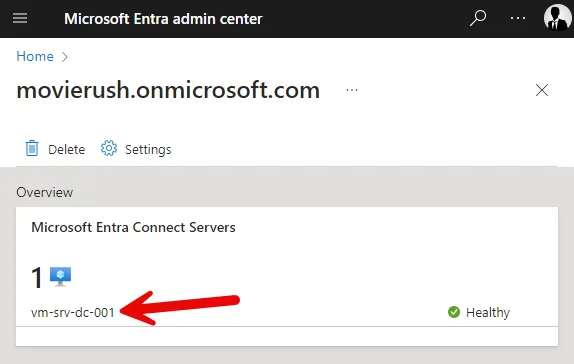 Microsoft Entra Connect Server