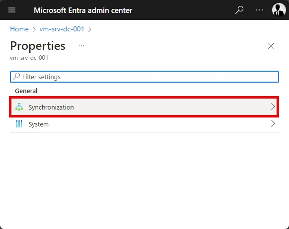 Microsoft Entra Connect Server Synchronisation