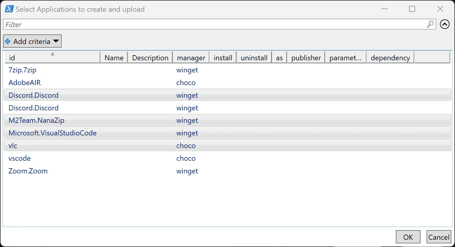 Intune Win32 Deployer, personal app catalog