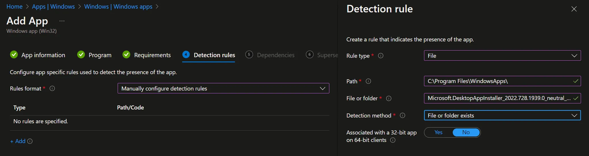 File Detection