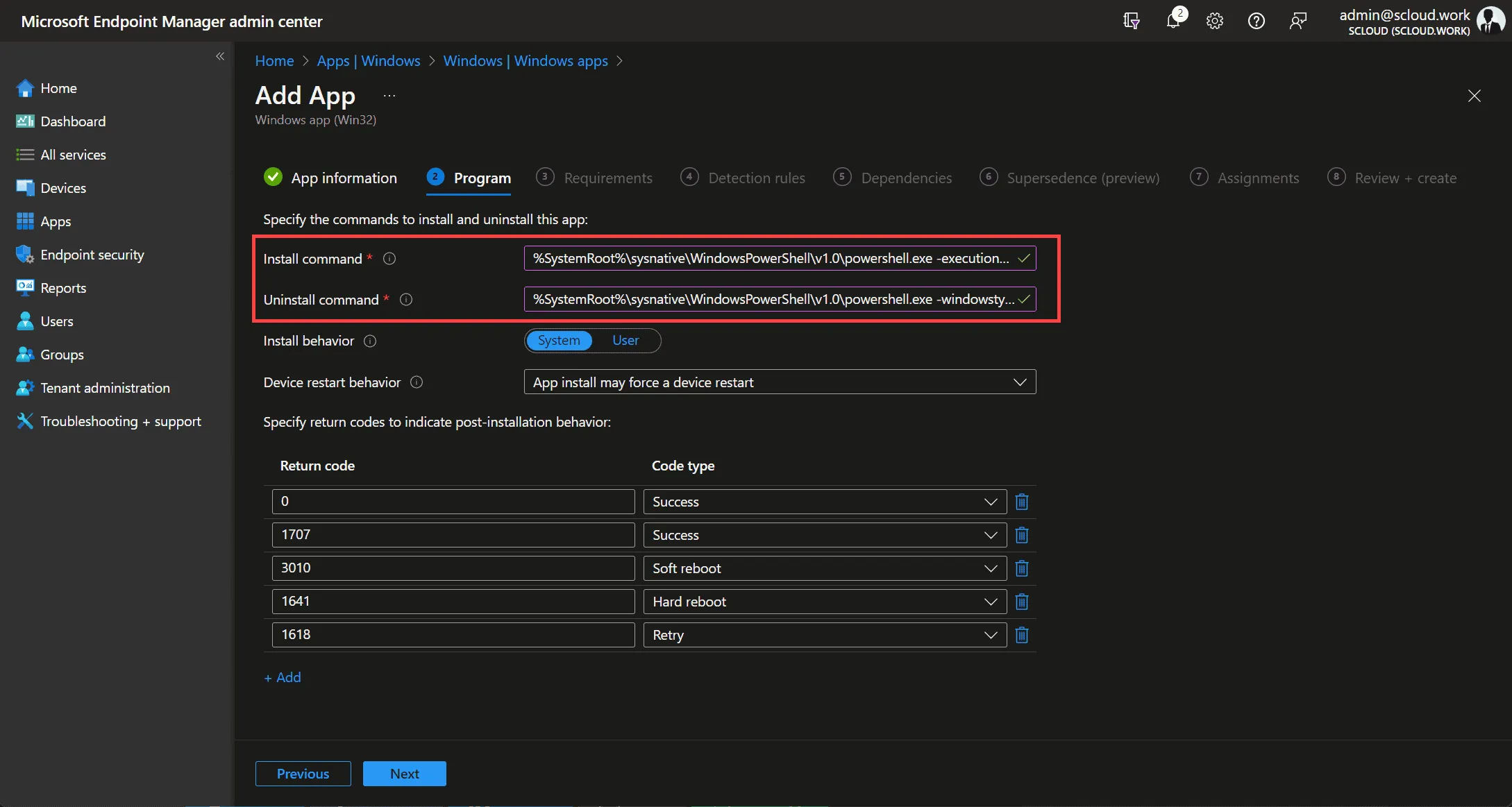 Worksheet Crafter installation settings