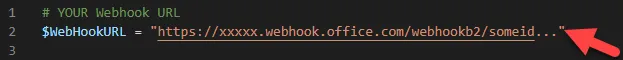 Webhook URL