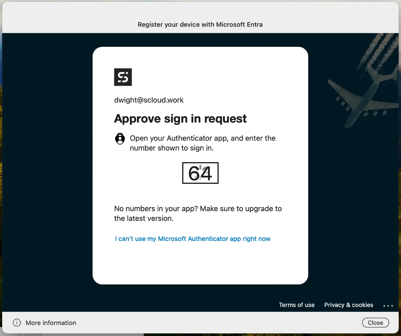 macOS user MFA for Platform SSO