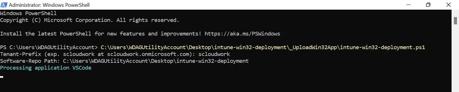 win32 automated - processing application