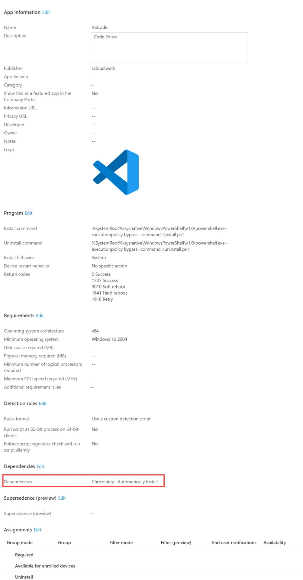 win32 automated - result