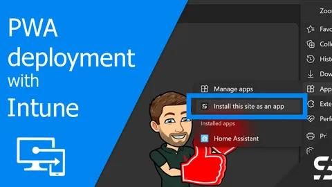PWA Deployment with Intune