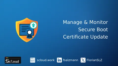 Manage and monitor secure boot update with Intune