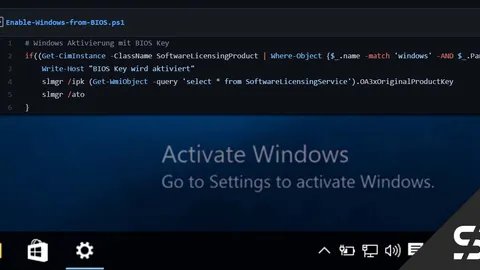 Windows Key BIOS PowerShell Intune
