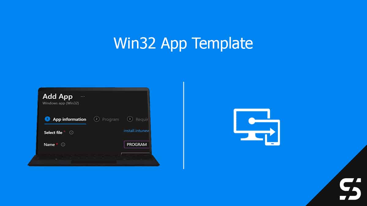 win32 app template Intune