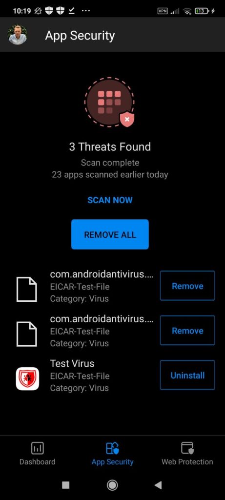Defender Android - App Security