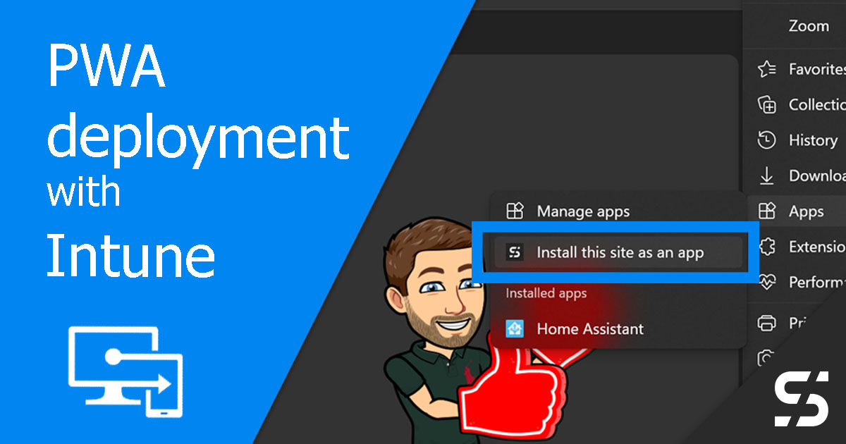 PWA Deployment with Intune