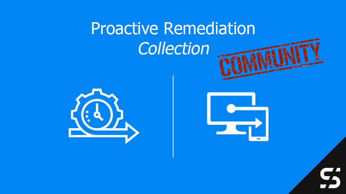 Proactive Remediation Collection